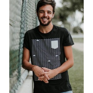 Black Vintage Tişört
