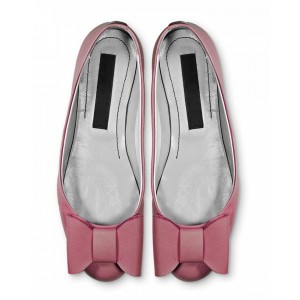 Soft Pink Patent Leather Shoes Ayakkabı